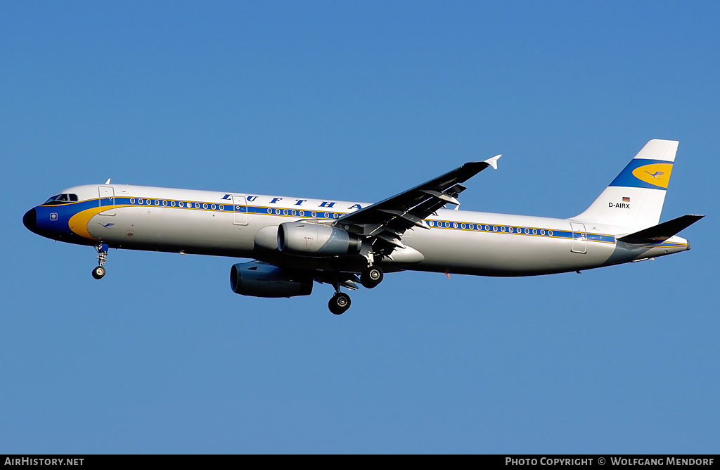 Aircraft Photo of D-AIRX | Airbus A321-131 | Lufthansa | AirHistory.net #553756