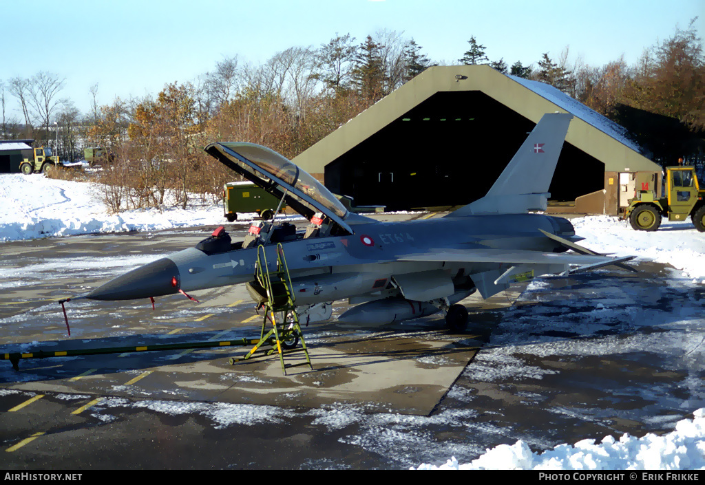 Aircraft Photo of ET-614 | General Dynamics F-16B Fighting Falcon | Denmark - Air Force | AirHistory.net #553758