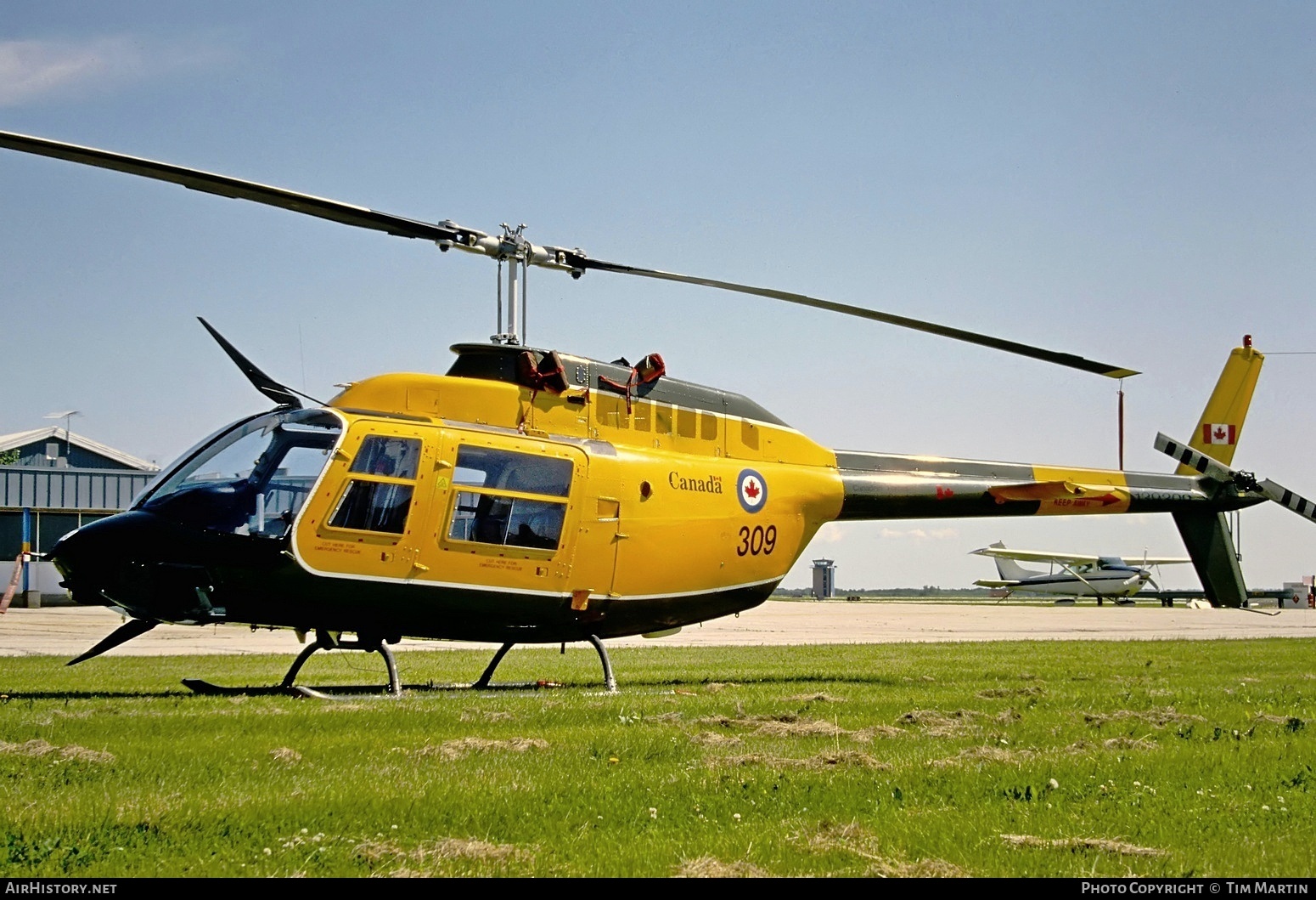 Aircraft Photo of C-FTHP / 139309 | Bell CH-139 JetRanger III (206B-3) | AirHistory.net #553761
