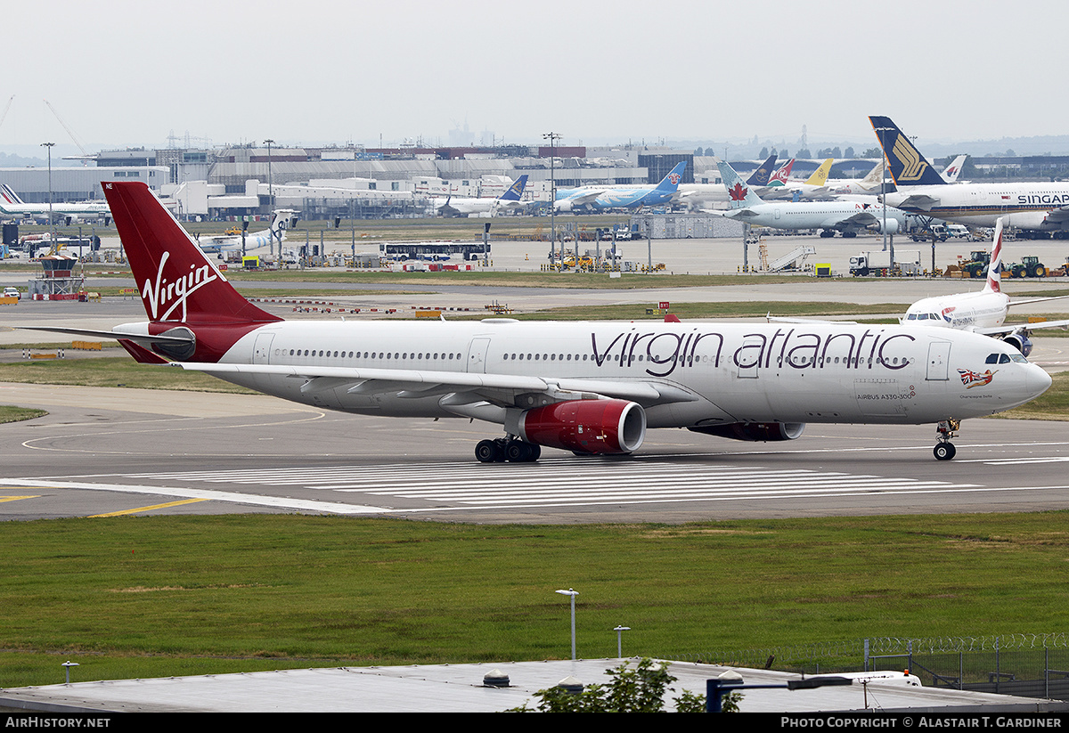 Aircraft Photo of G-VINE | Airbus A330-343 | Virgin Atlantic Airways | AirHistory.net #553774