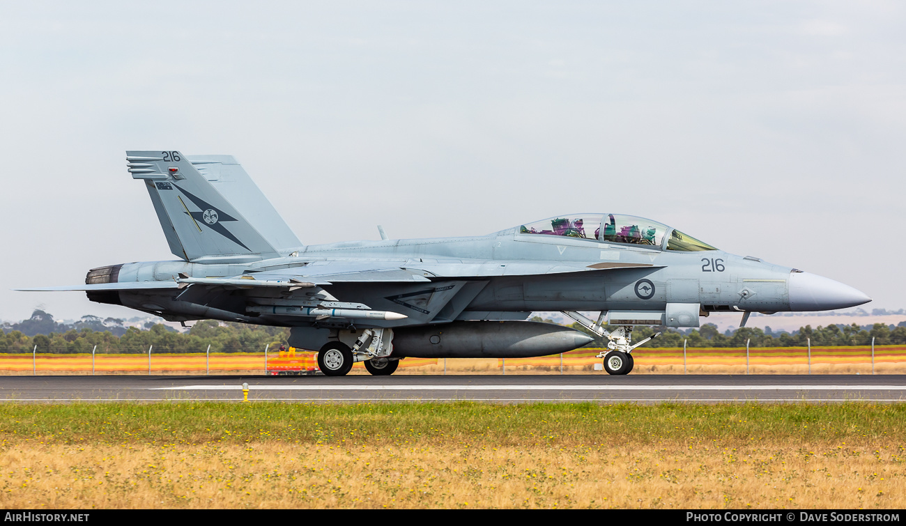 Aircraft Photo of A44-216 | Boeing F/A-18F Super Hornet | Australia - Air Force | AirHistory.net #553793