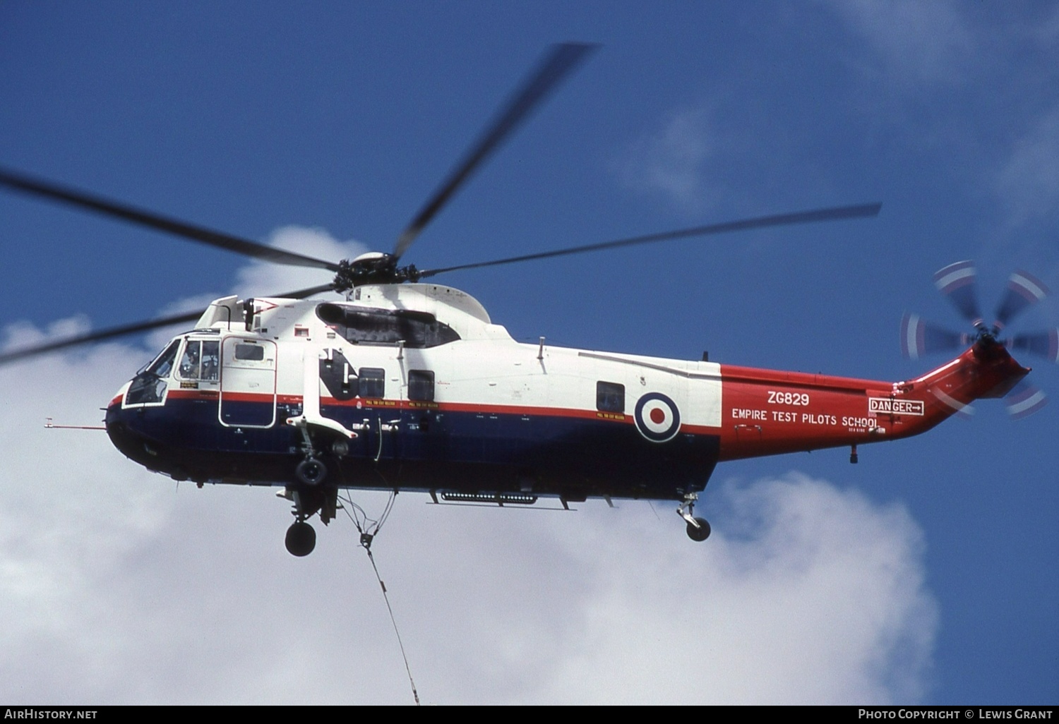 Aircraft Photo of ZG829 | Westland WS-61 Sea King Mk41 | UK - Air Force | AirHistory.net #553797