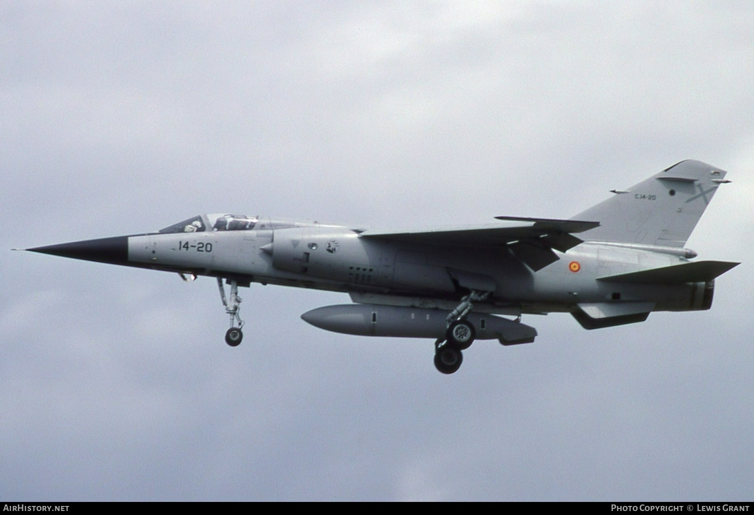 Aircraft Photo of C.14-20 | Dassault Mirage F1CE | Spain - Air Force | AirHistory.net #553800