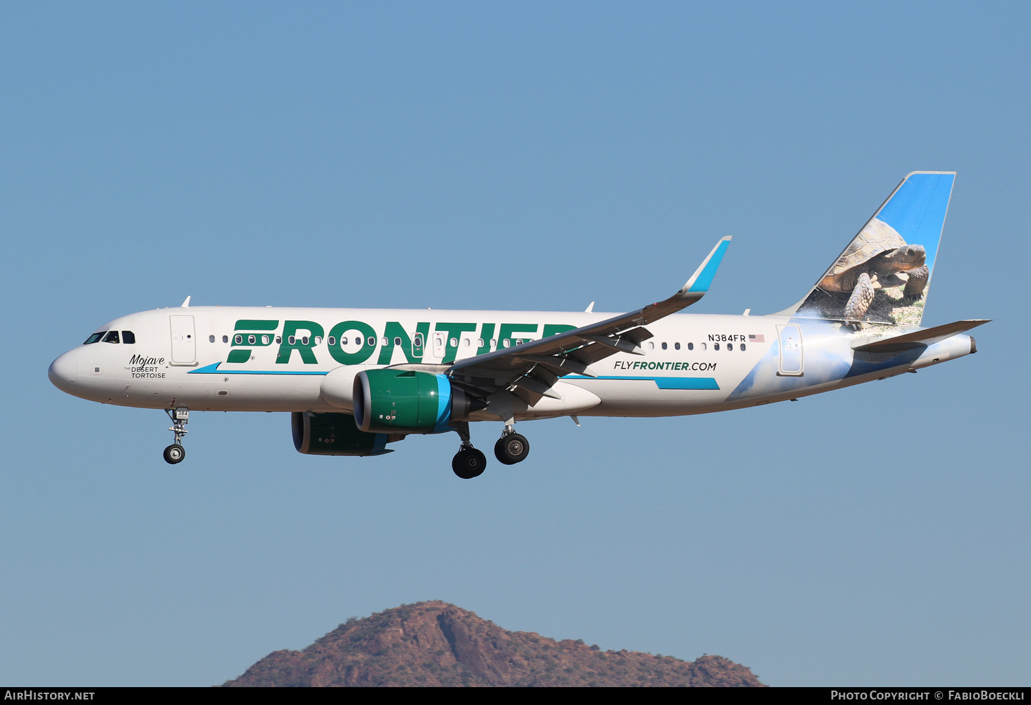 Aircraft Photo of N384FR | Airbus A320-251N | Frontier Airlines | AirHistory.net #553809