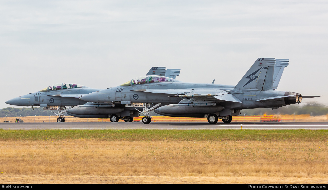 Aircraft Photo of A44-201 | Boeing F/A-18F Super Hornet | Australia - Air Force | AirHistory.net #553814