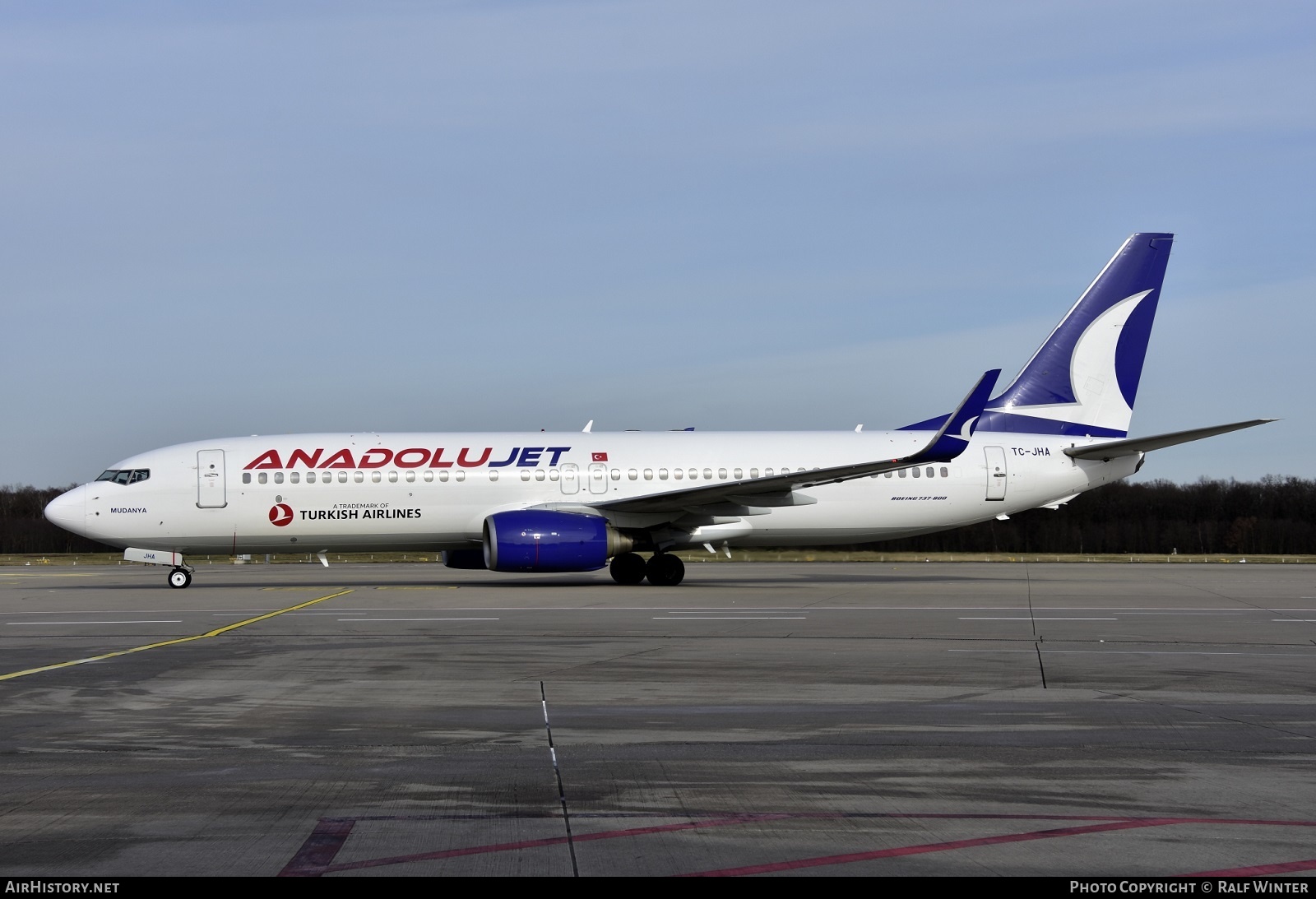 Aircraft Photo of TC-JHA | Boeing 737-8F2 | AnadoluJet | AirHistory.net #553819