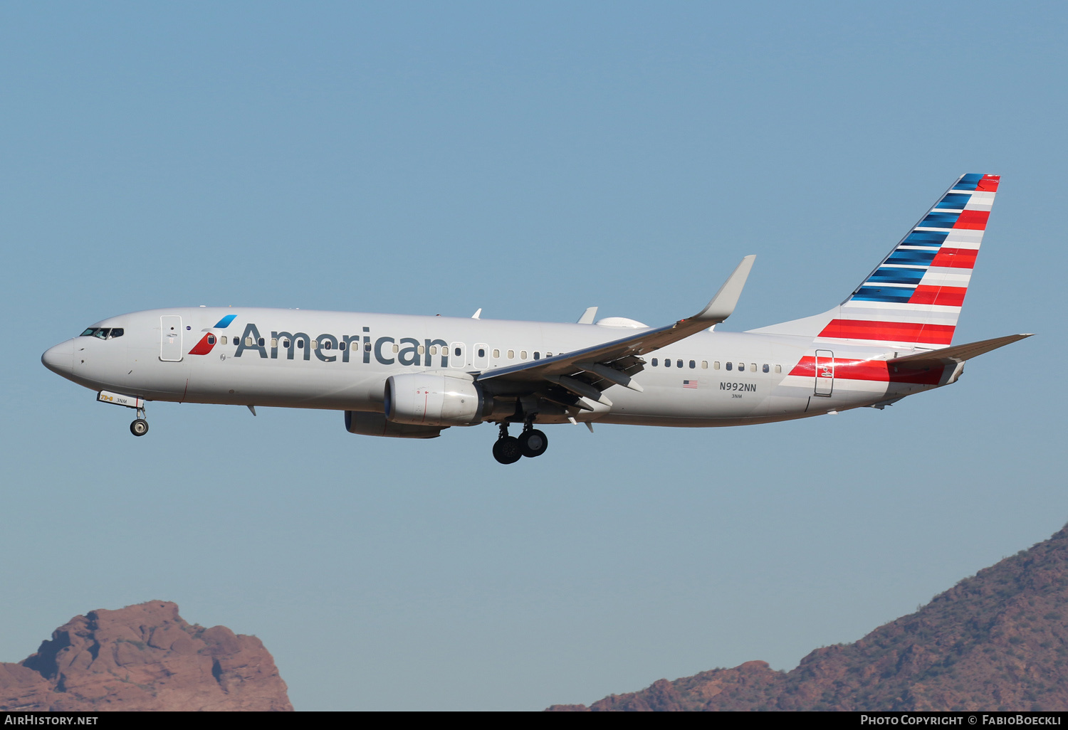 Aircraft Photo of N992NN | Boeing 737-823 | American Airlines | AirHistory.net #553823