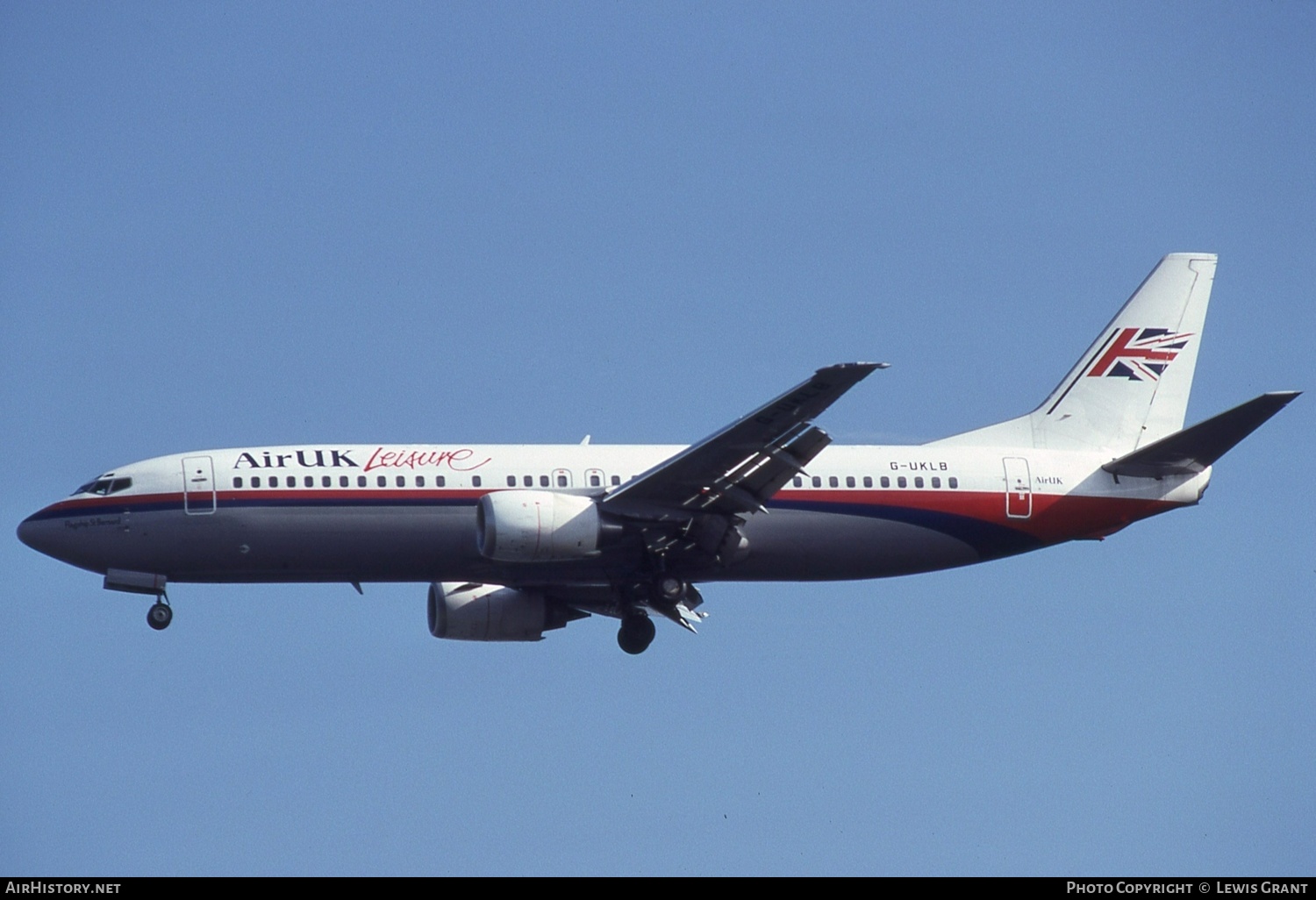 Aircraft Photo of G-UKLB | Boeing 737-4Y0 | Air UK Leisure | AirHistory.net #553827