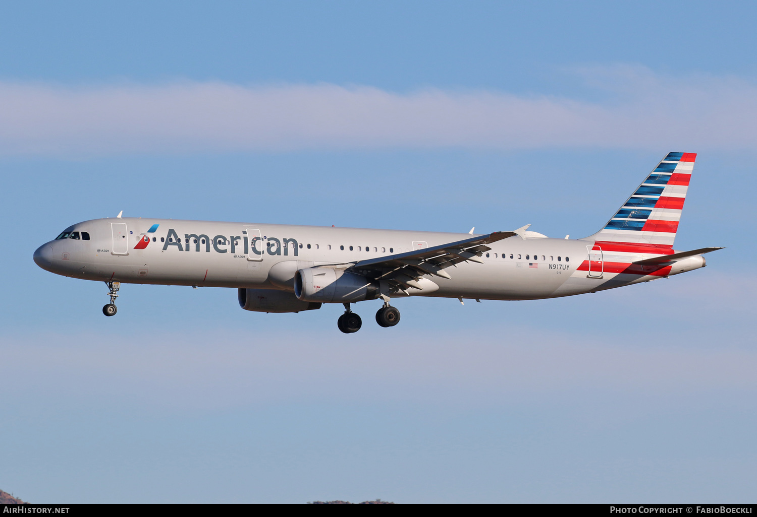 Aircraft Photo of N917UY | Airbus A321-231 | American Airlines | AirHistory.net #553838