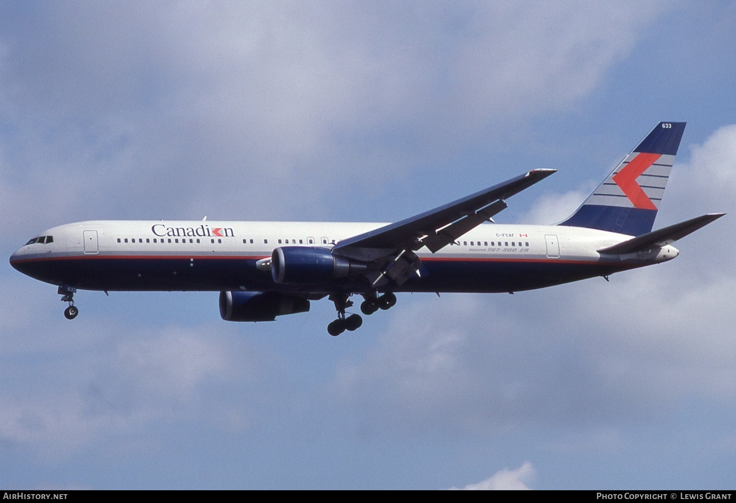 Aircraft Photo of C-FCAF | Boeing 767-375/ER | Canadian Airlines | AirHistory.net #553840