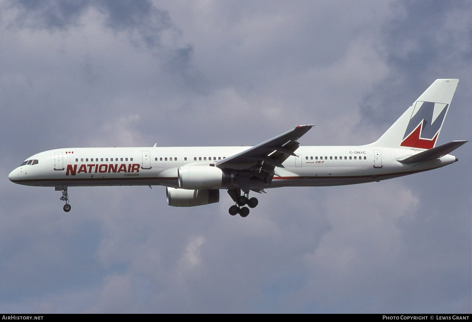 Aircraft Photo of C-GNXC | Boeing 757-28A | Nationair | AirHistory.net #553853