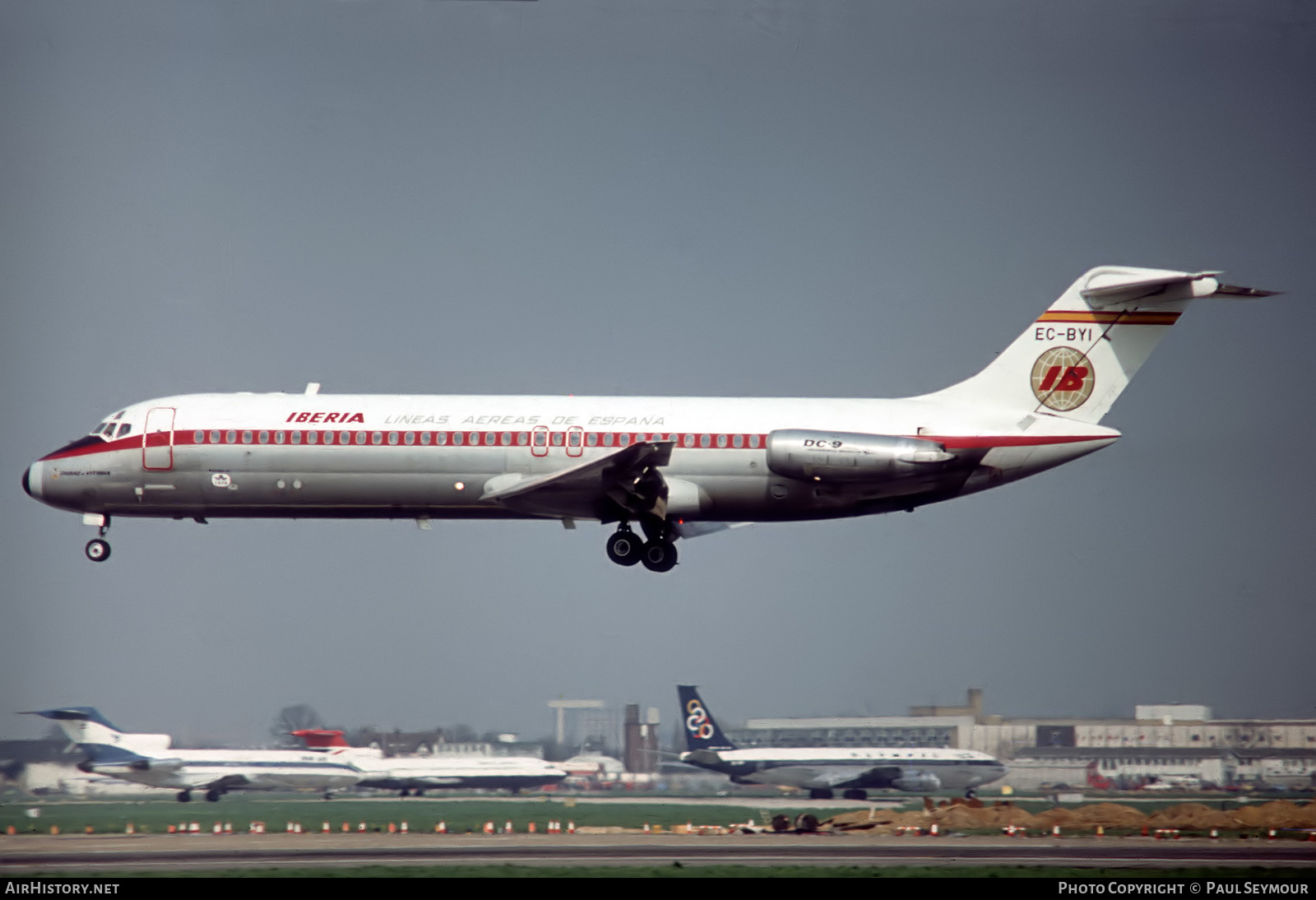 Aircraft Photo of EC-BYI | McDonnell Douglas DC-9-32 | Iberia | AirHistory.net #553857