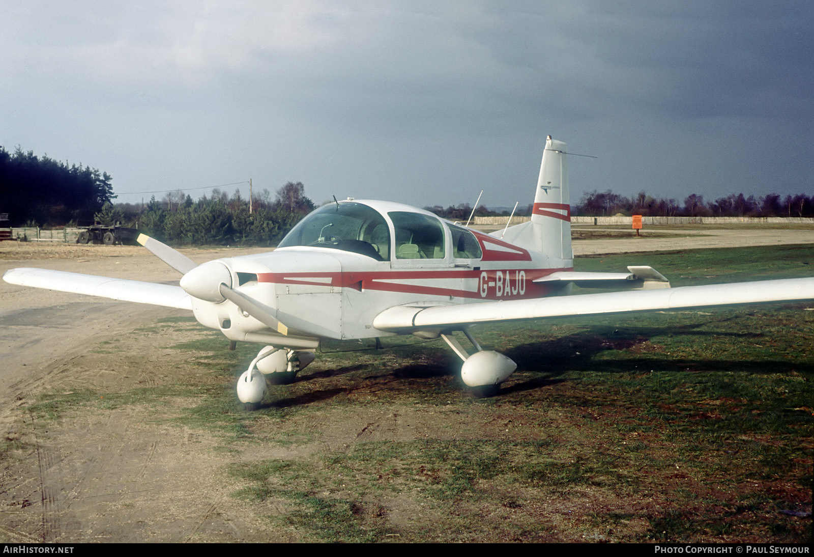 Aircraft Photo of G-BAJO | American AA-5 Traveler | AirHistory.net #553860