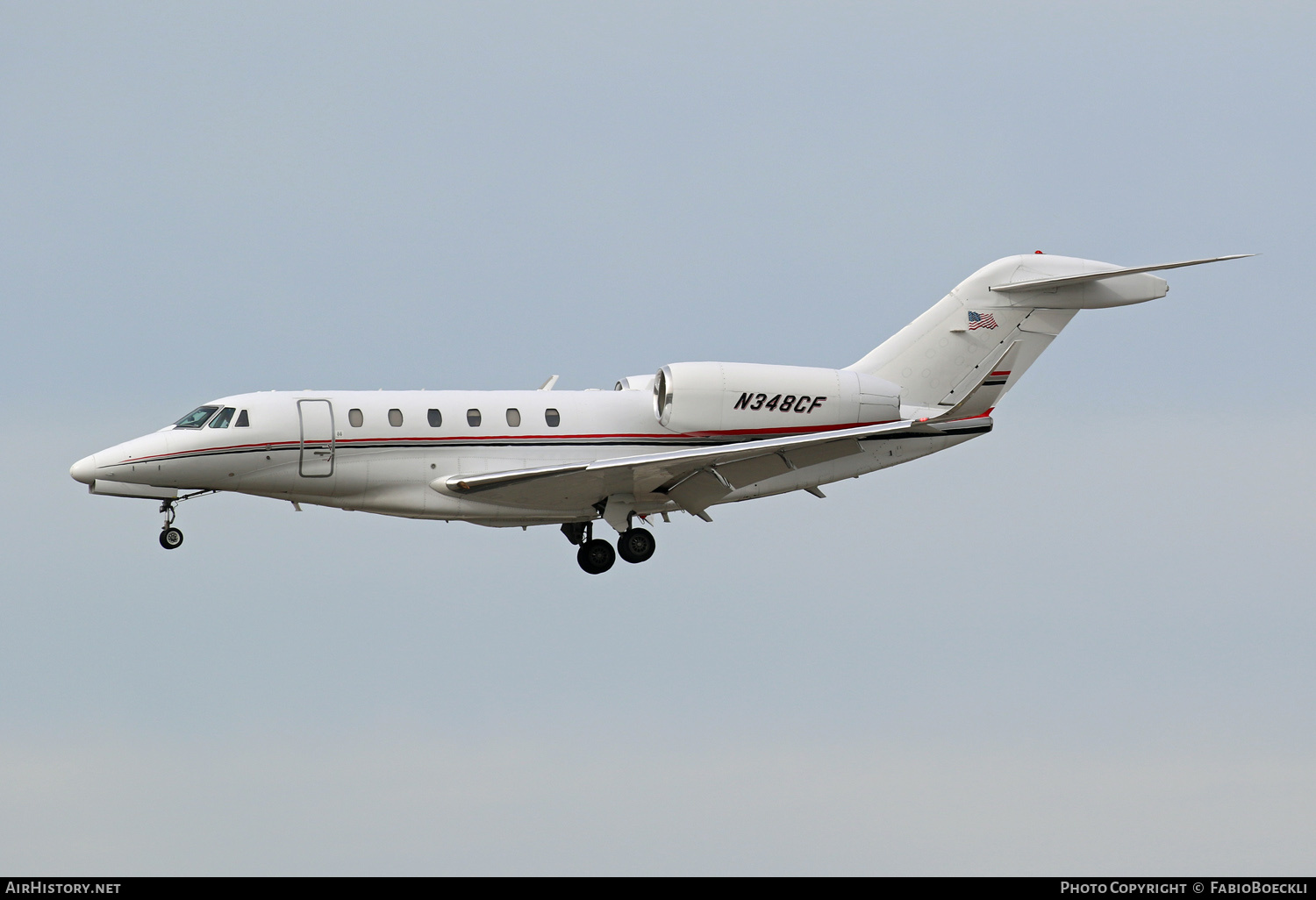 Aircraft Photo of N348CF | Cessna 750 Citation X | AirHistory.net #553872