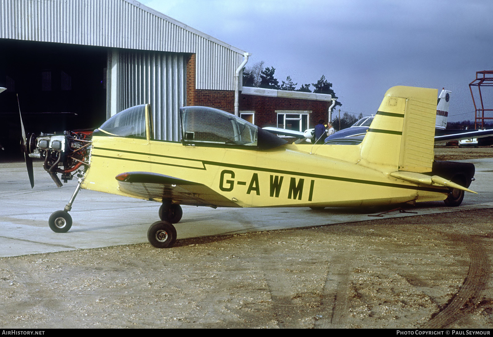 Aircraft Photo of G-AWMI | AESL Glos-Airtourer Series 115 | AirHistory.net #553884