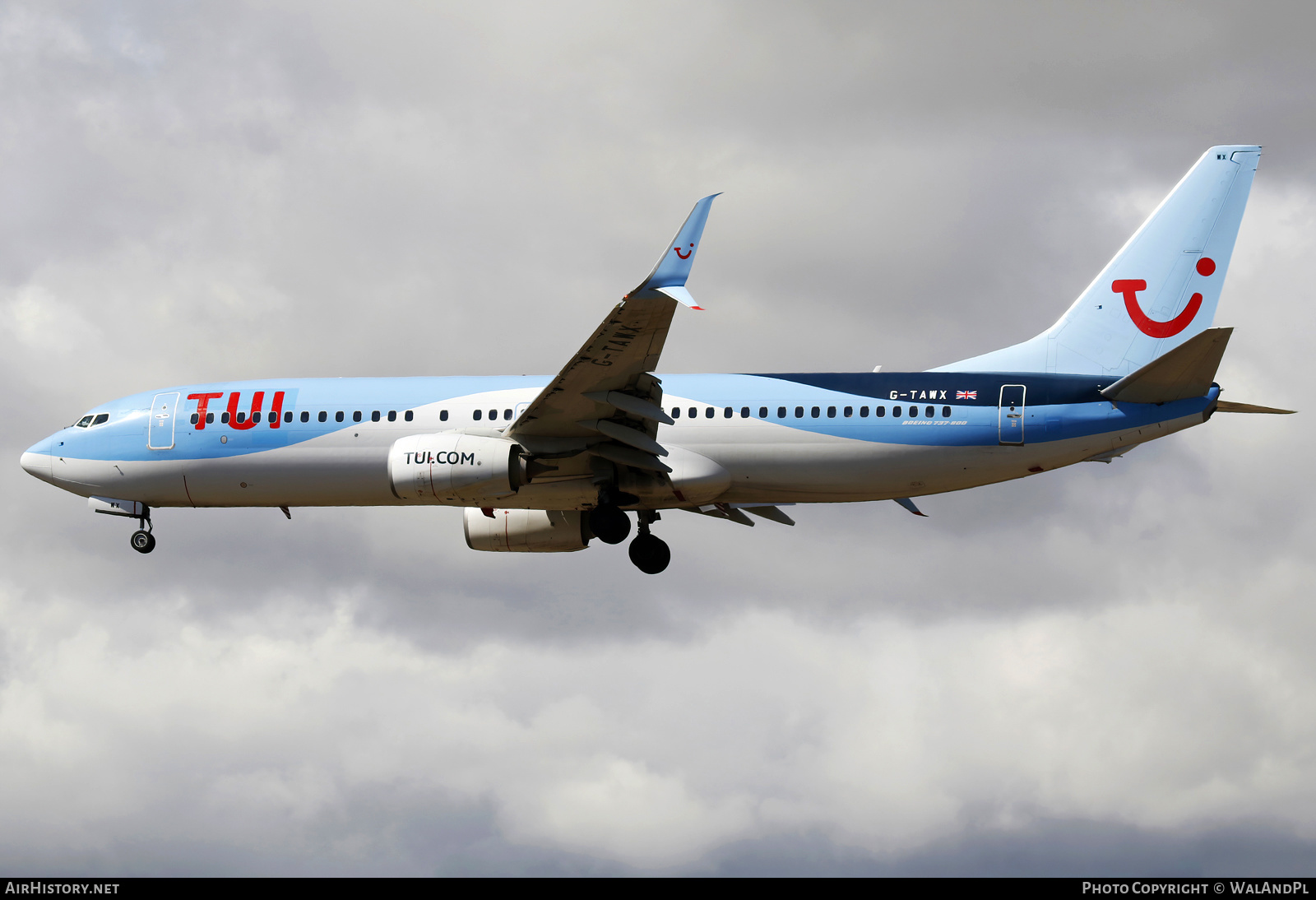 Aircraft Photo of G-TAWX | Boeing 737-8K5 | TUI | AirHistory.net #553901
