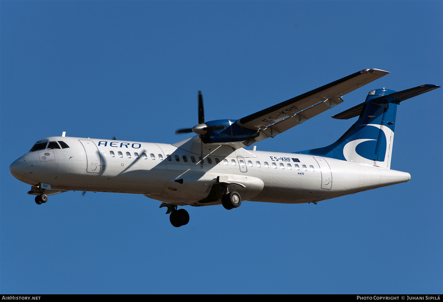 Aircraft Photo of ES-KRF | ATR ATR-72-201 | Aero Airlines | AirHistory.net #553915