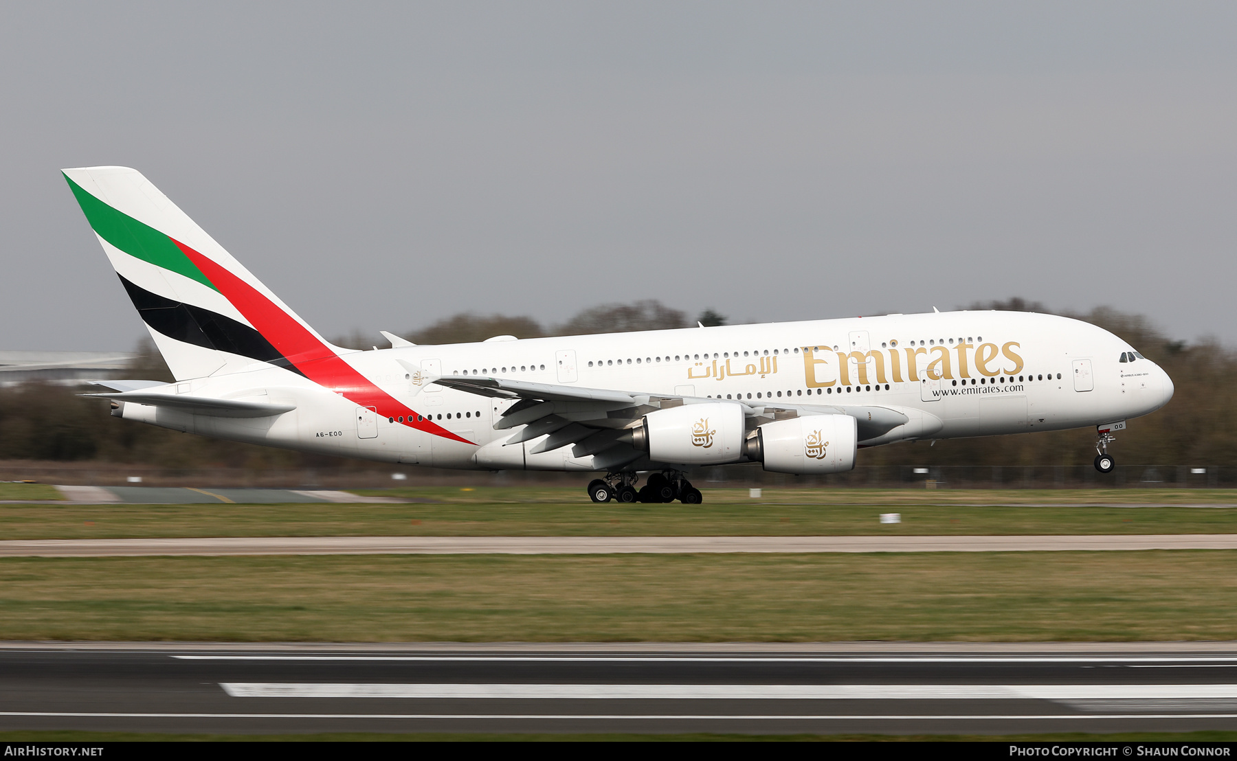 Aircraft Photo of A6-EOO | Airbus A380-861 | Emirates | AirHistory.net #553935