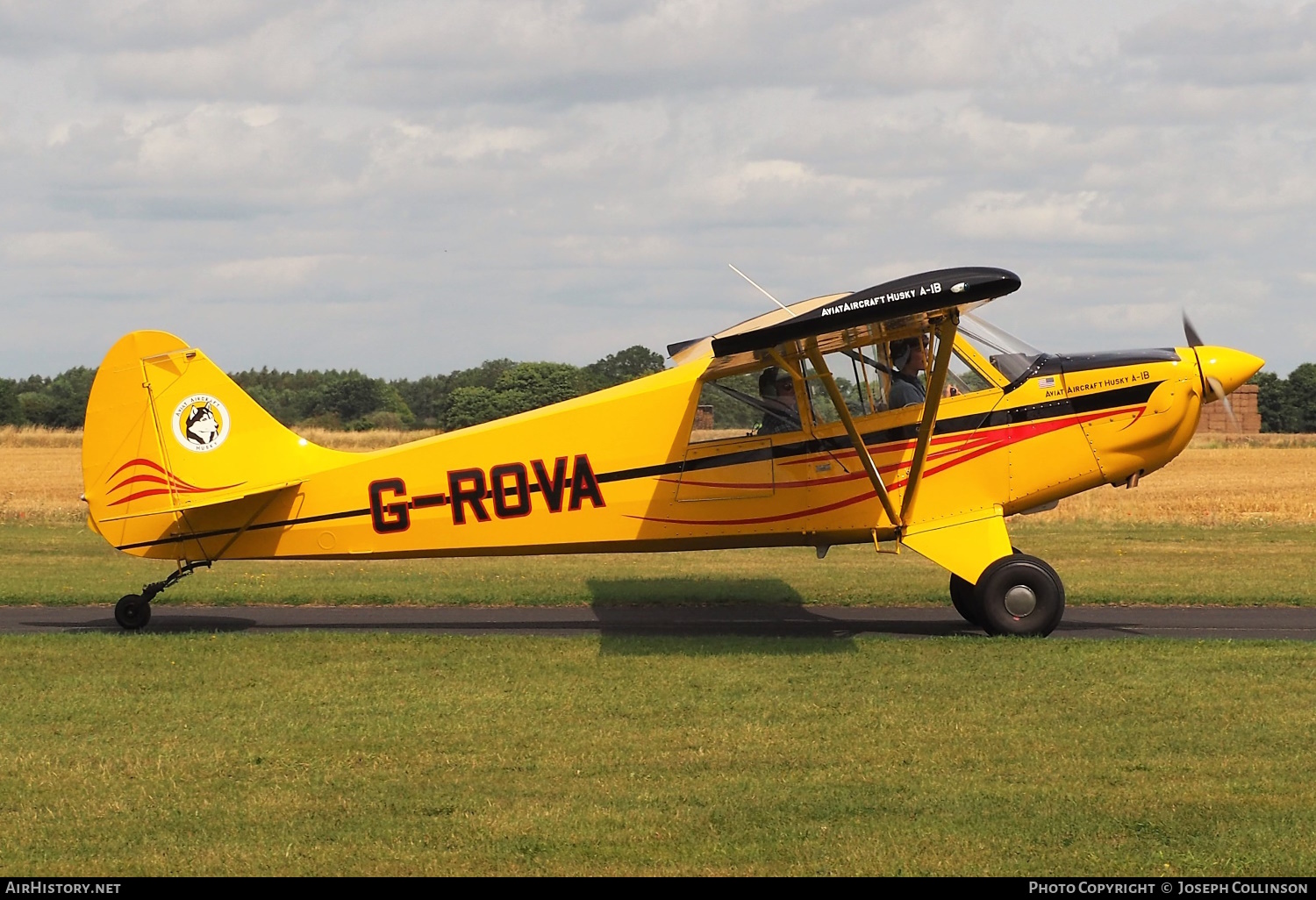 Aircraft Photo of G-ROVA | Aviat A-1B Husky | AirHistory.net #553945