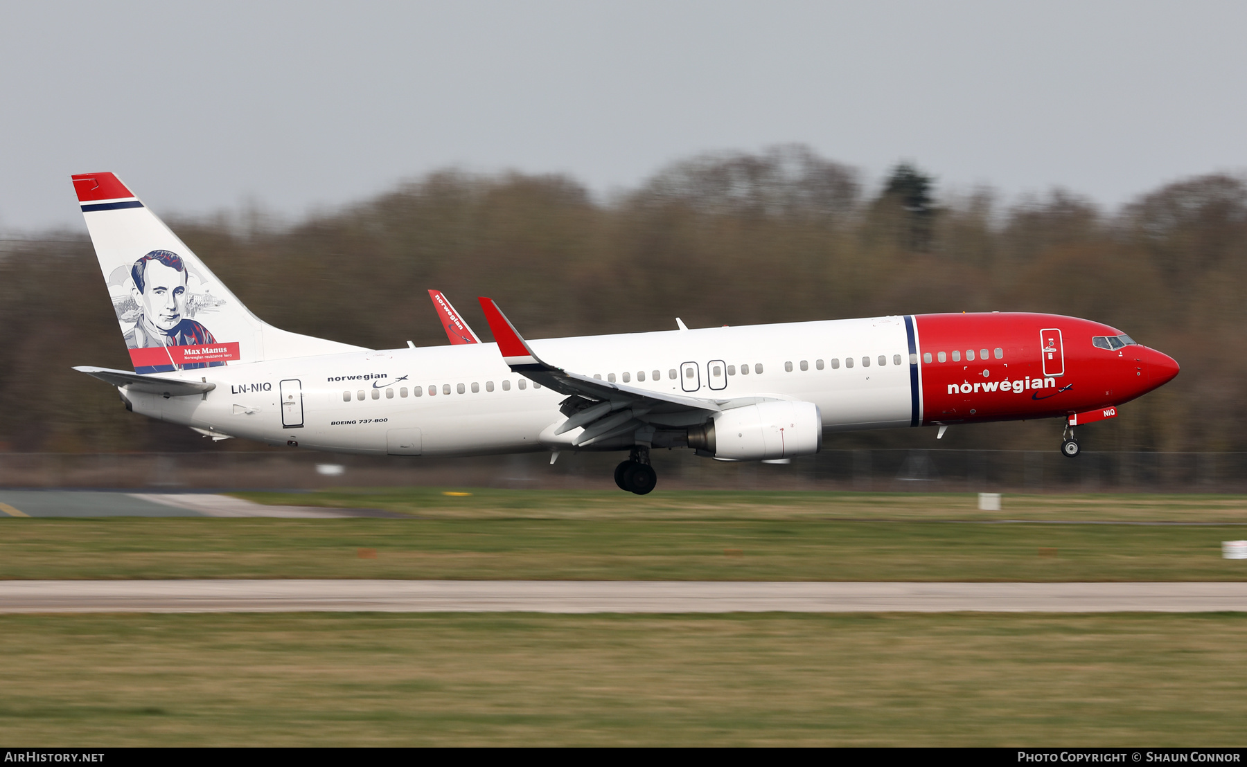 Aircraft Photo of LN-NIQ | Boeing 737-86N | Norwegian | AirHistory.net #553947