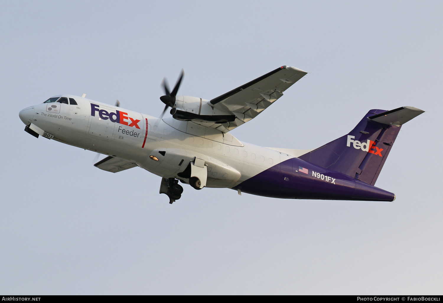 Aircraft Photo of N901FX | ATR ATR-42-320F | FedEx Feeder | AirHistory.net #553955