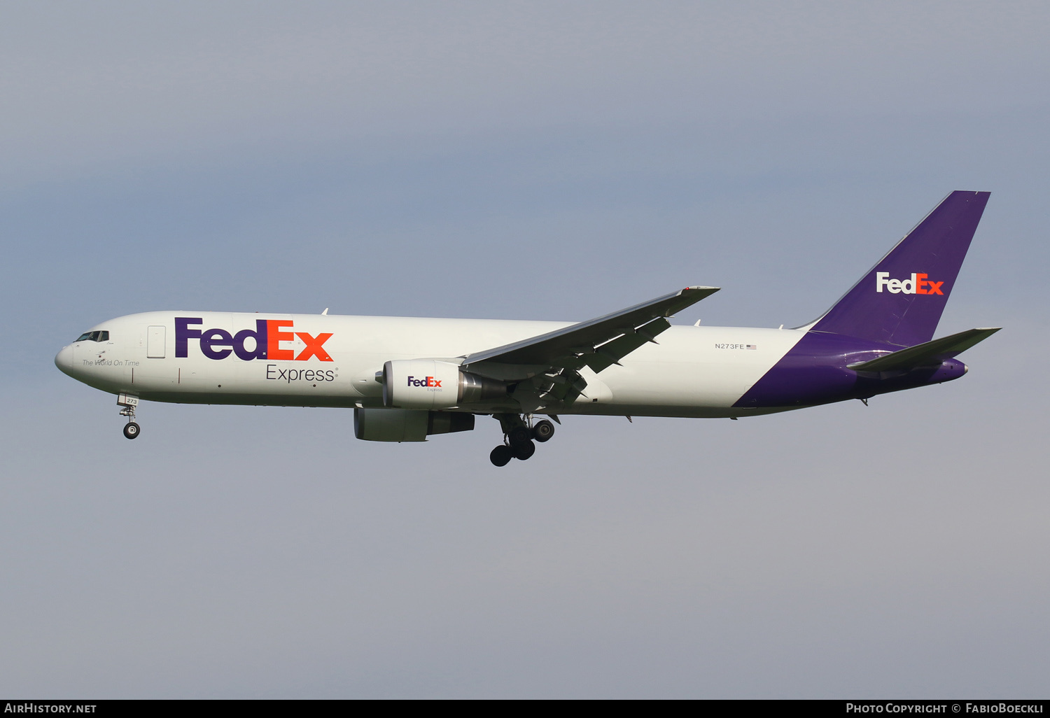 Aircraft Photo of N273FE | Boeing 767-3S2F/ER | FedEx Express - Federal Express | AirHistory.net #553959