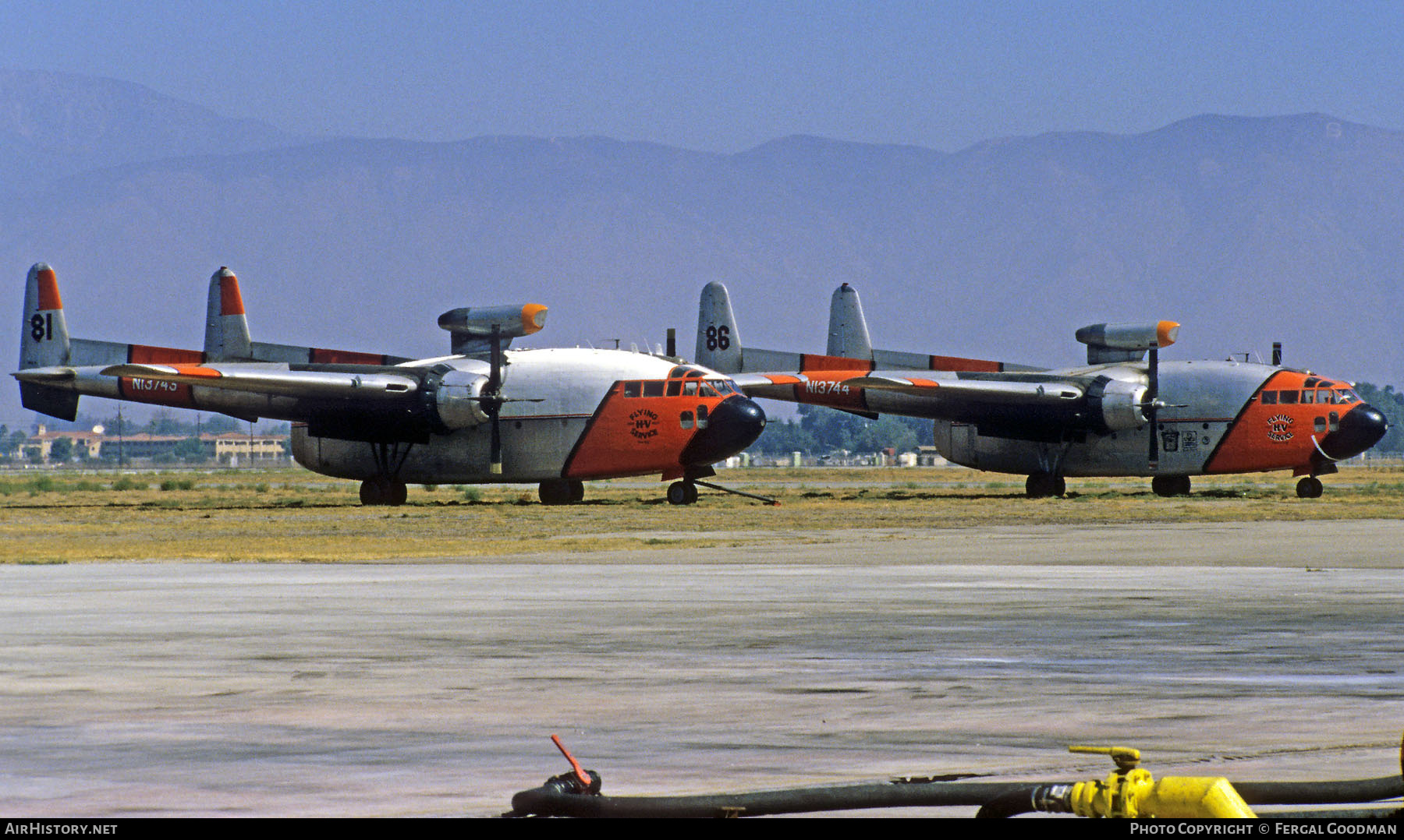 Aircraft Photo of N13743 | Fairchild C-119C Flying Boxcar | Hemet Valley Flying Service | AirHistory.net #553961