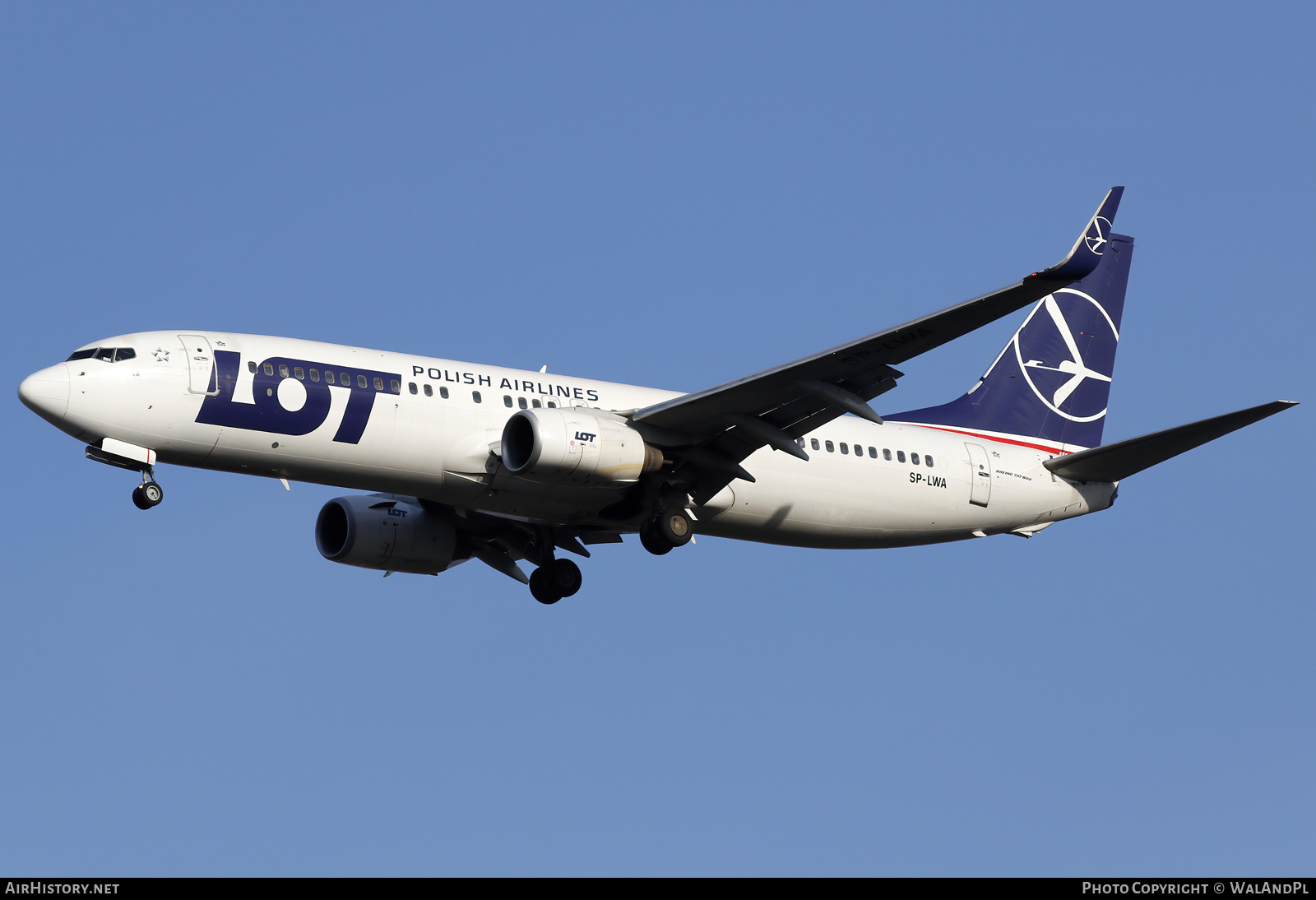 Aircraft Photo of SP-LWA | Boeing 737-89P | LOT Polish Airlines - Polskie Linie Lotnicze | AirHistory.net #553962