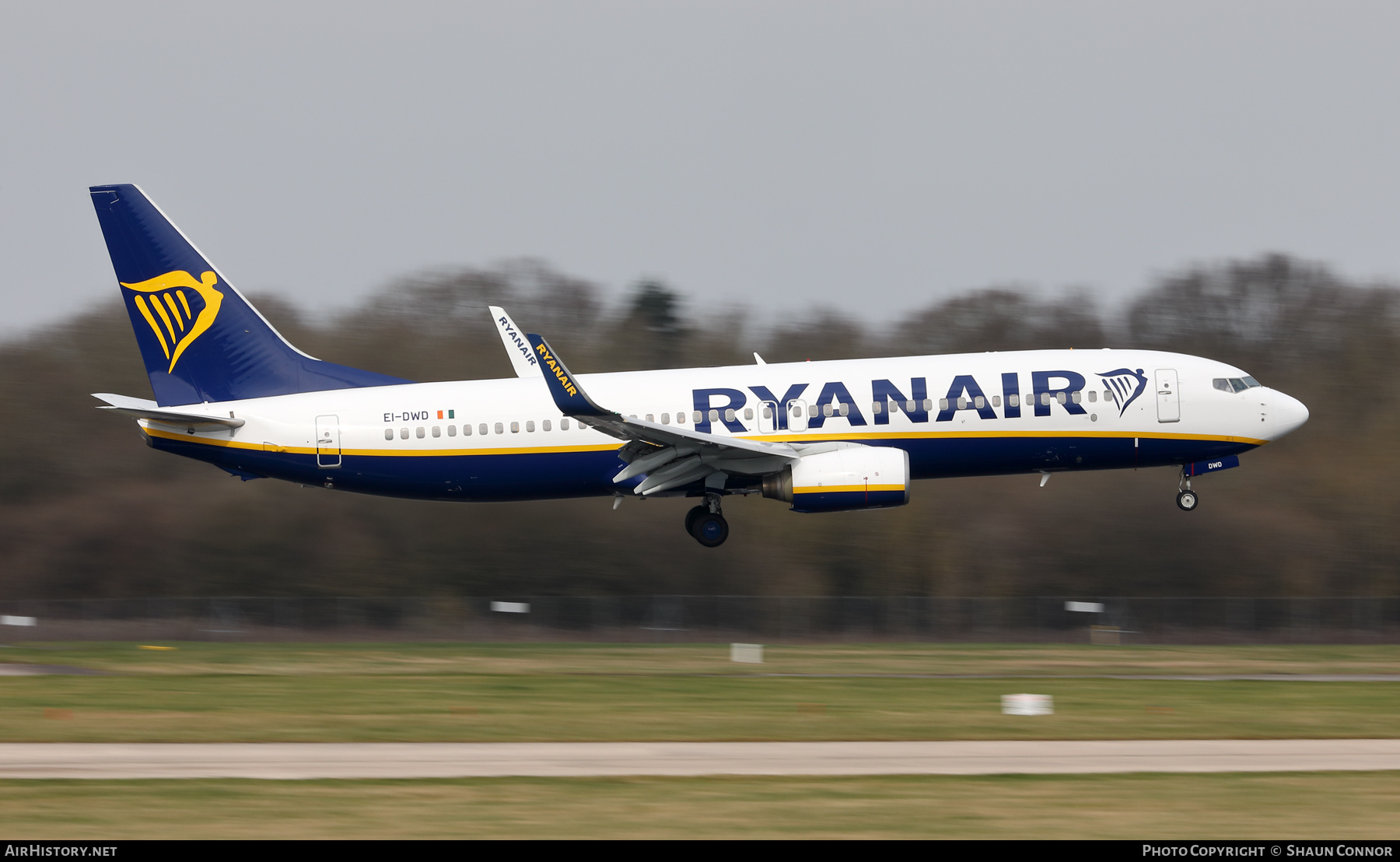Aircraft Photo of EI-DWD | Boeing 737-8AS | Ryanair | AirHistory.net #553966
