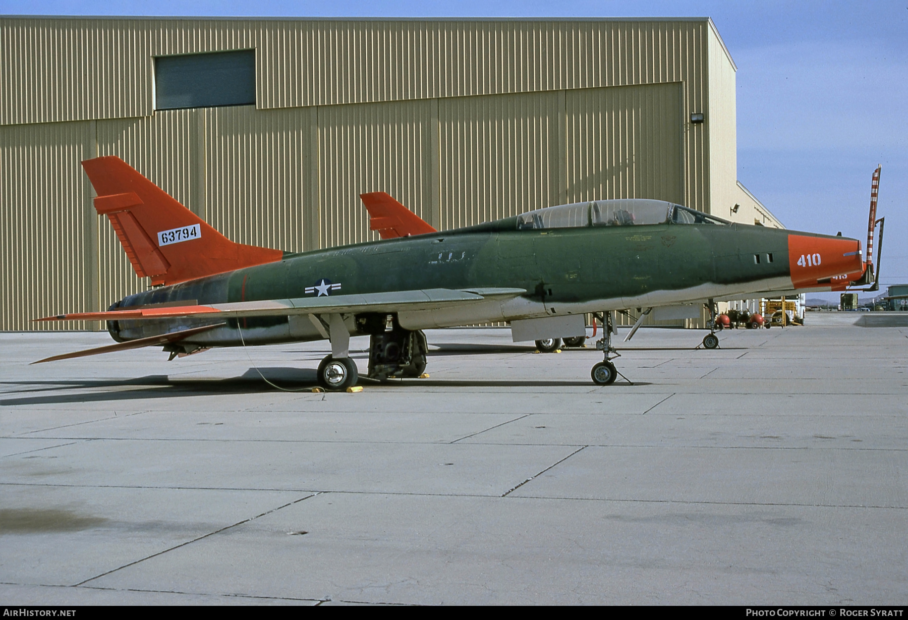 Aircraft Photo of 56-3794 / 63794 | North American F-100F Super Sabre | USA - Air Force | AirHistory.net #553970