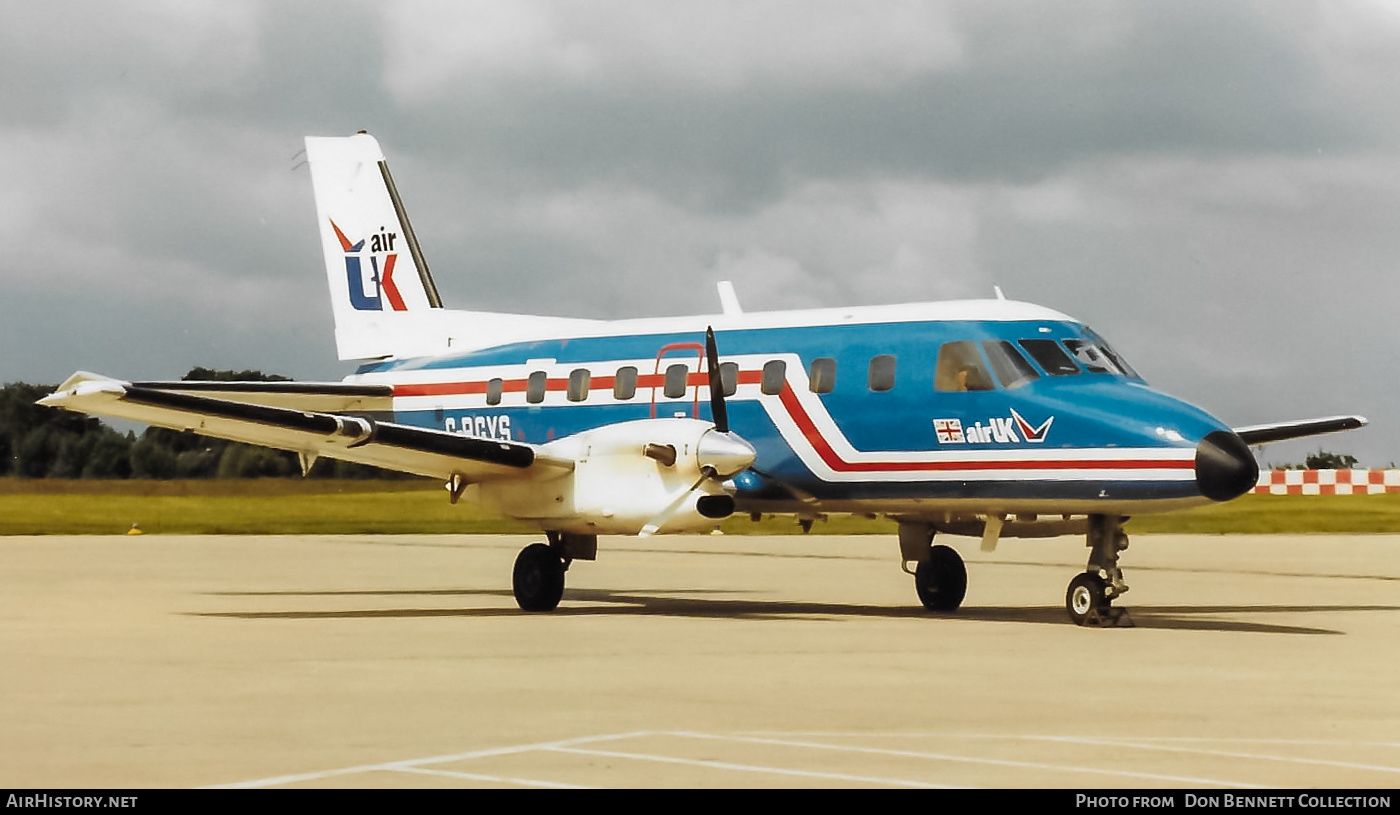 Aircraft Photo of G-BGYS | Embraer EMB-110P2 Bandeirante | Air UK | AirHistory.net #553972