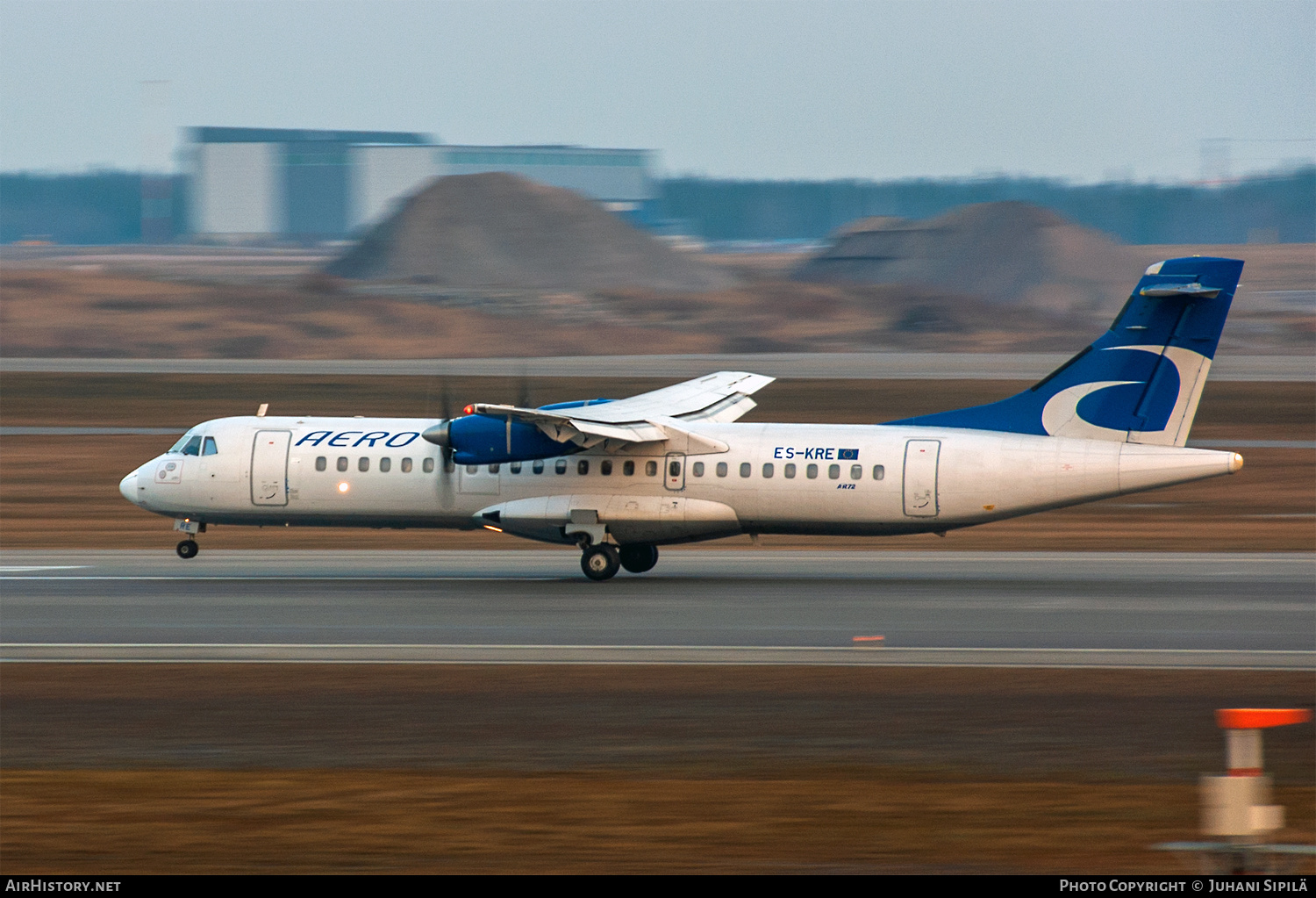 Aircraft Photo of ES-KRE | ATR ATR-72-201 | Aero Airlines | AirHistory.net #553981