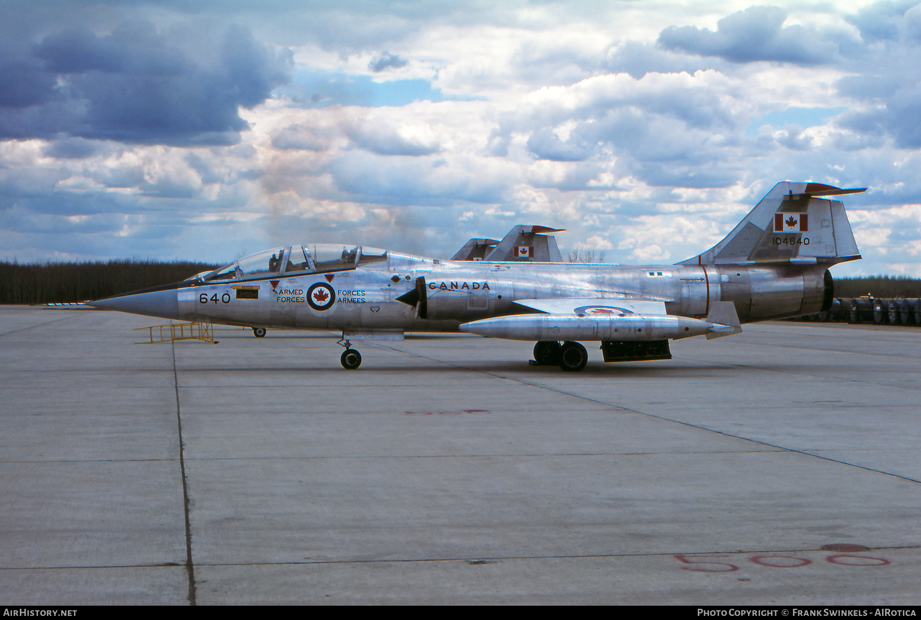 Aircraft Photo of 104640 | Lockheed CF-104D Starfighter Mk.1 | Canada - Air Force | AirHistory.net #554001