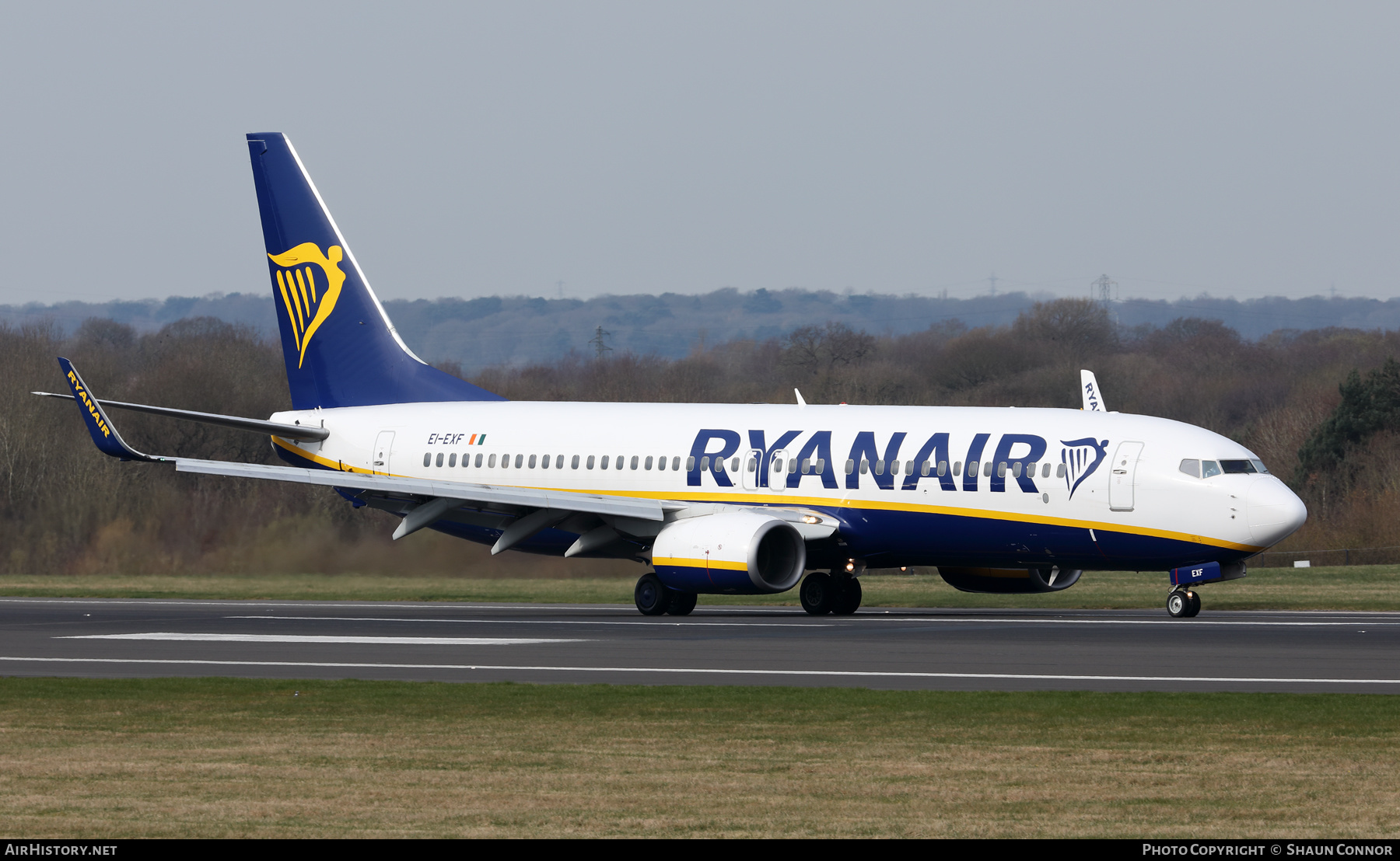 Aircraft Photo of EI-EXF | Boeing 737-8AS | Ryanair | AirHistory.net #554006