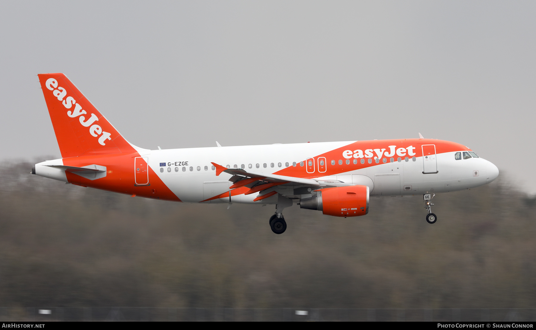 Aircraft Photo of G-EZGE | Airbus A319-111 | EasyJet | AirHistory.net #554011