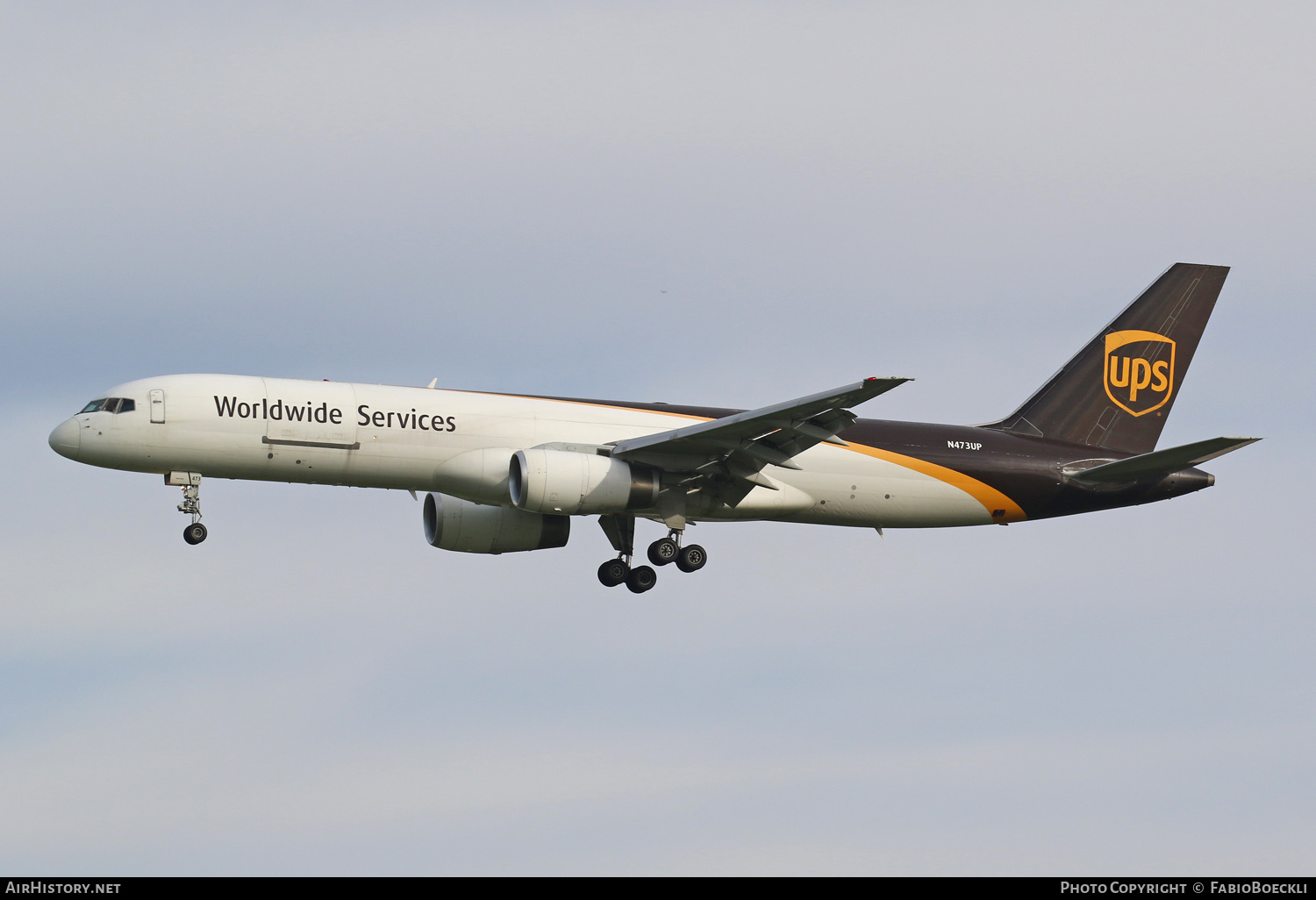 Aircraft Photo of N473UP | Boeing 757-24APF | United Parcel Service - UPS | AirHistory.net #554014