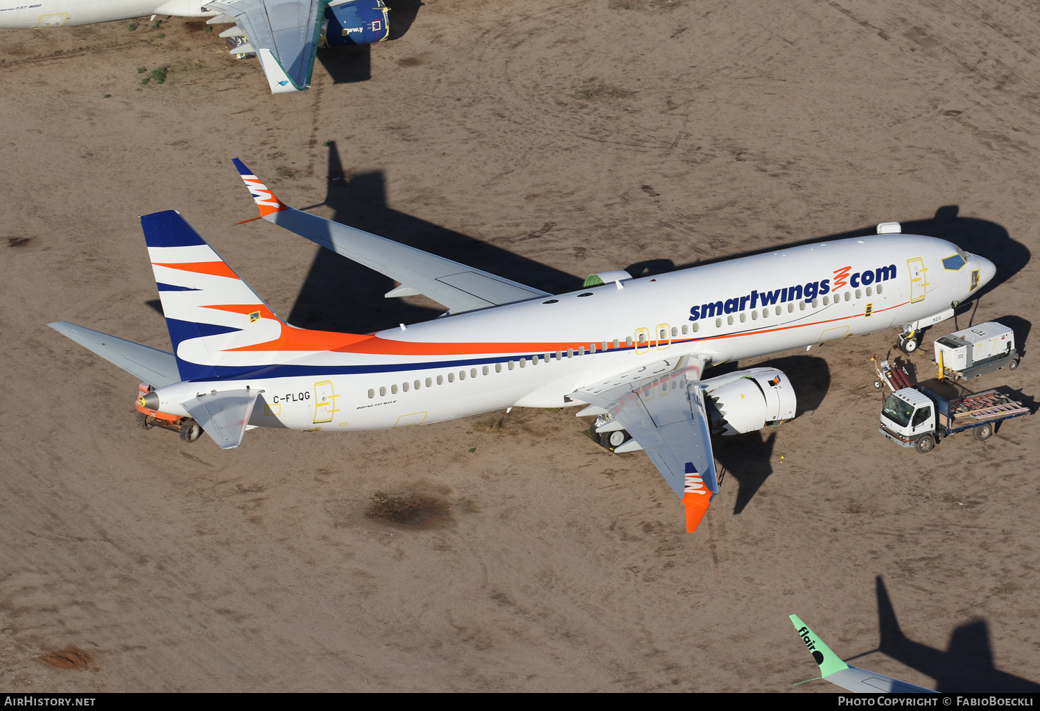 Aircraft Photo of C-FLQG | Boeing 737-8 Max 8 | Smartwings | AirHistory.net #554030