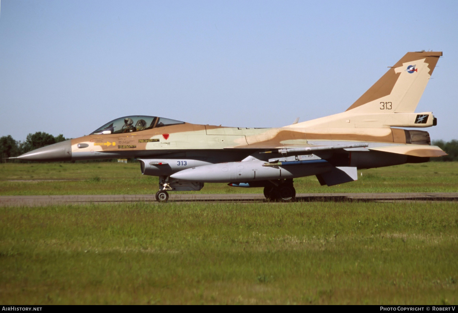Aircraft Photo of 313 | General Dynamics F-16D Barak | Israel - Air Force | AirHistory.net #554032