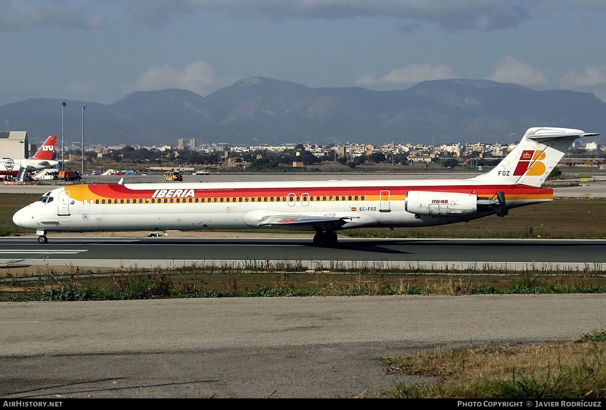Aircraft Photo of EC-FOZ | McDonnell Douglas MD-88 | Iberia | AirHistory.net #554033