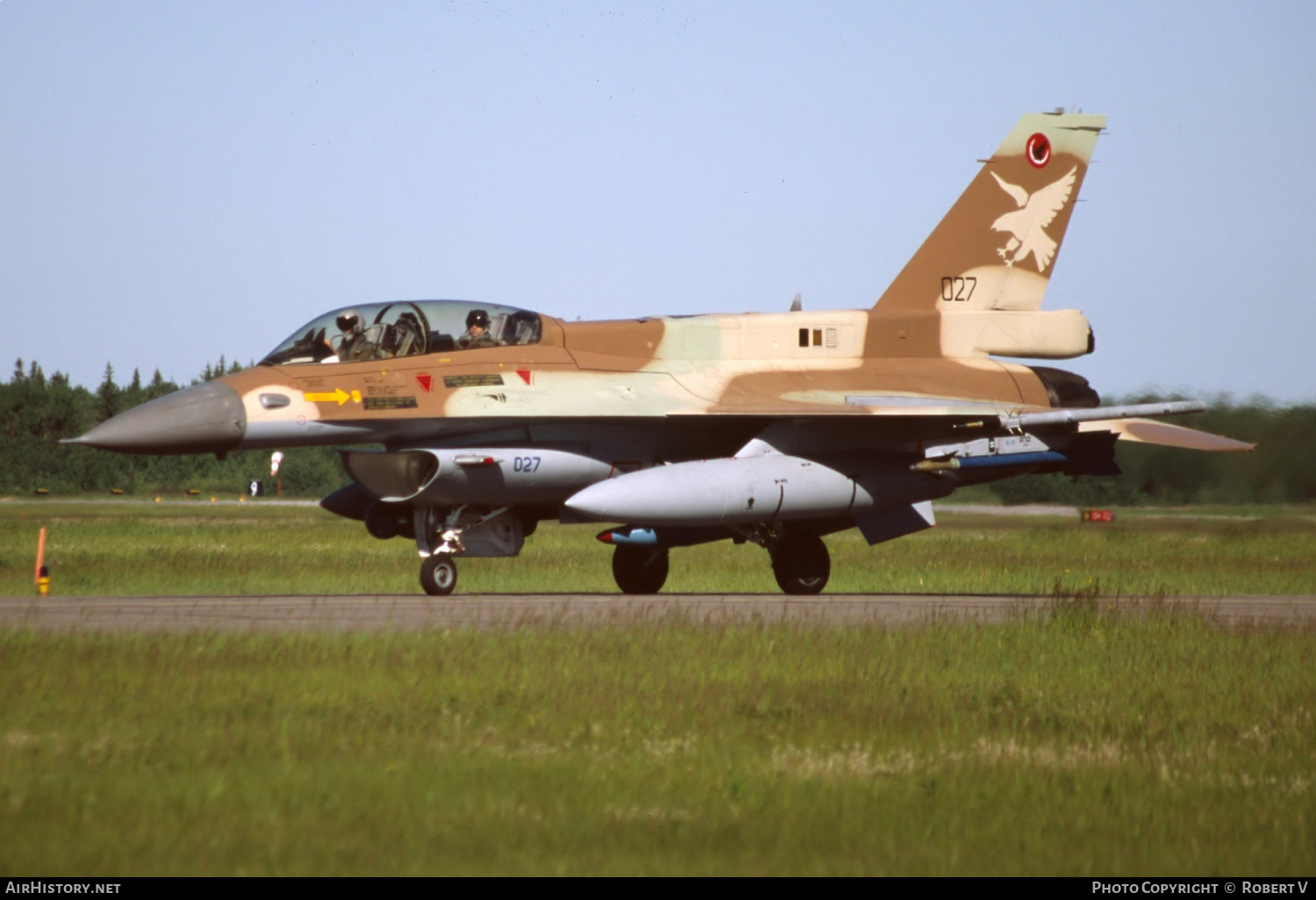 Aircraft Photo of 027 | General Dynamics F-16D Barak | Israel - Air Force | AirHistory.net #554036