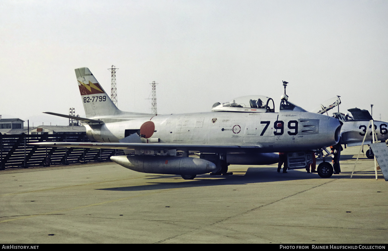 Aircraft Photo of 82-7799 | North American F-86F Sabre | Japan - Air Force | AirHistory.net #554043