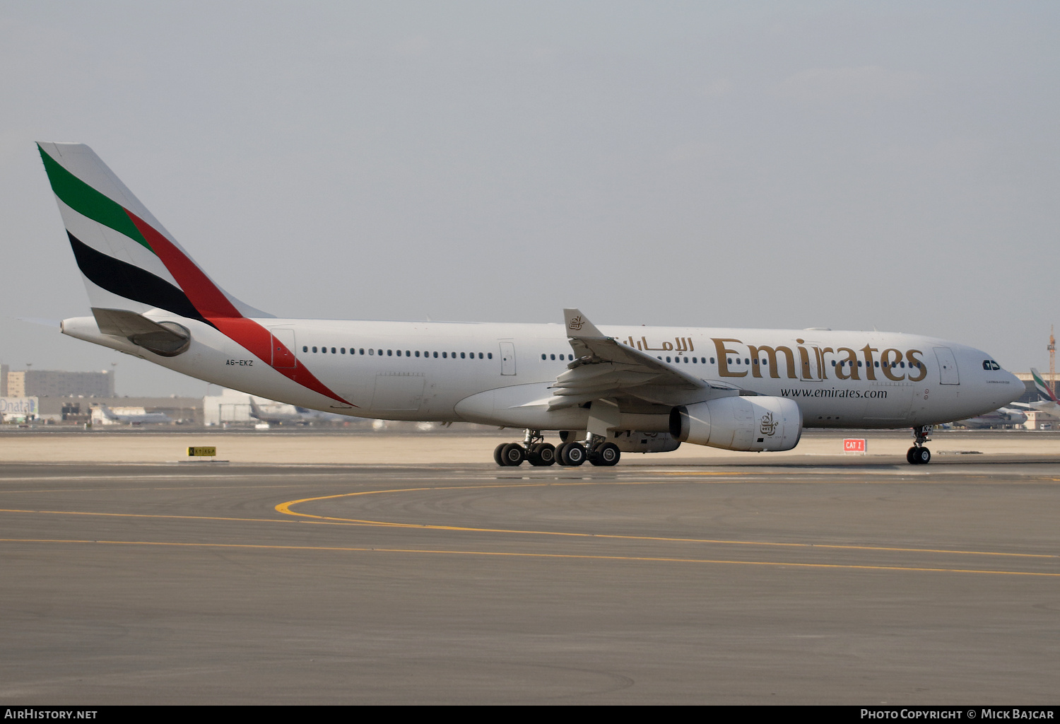 Aircraft Photo of A6-EKZ | Airbus A330-243 | Emirates | AirHistory.net #554045