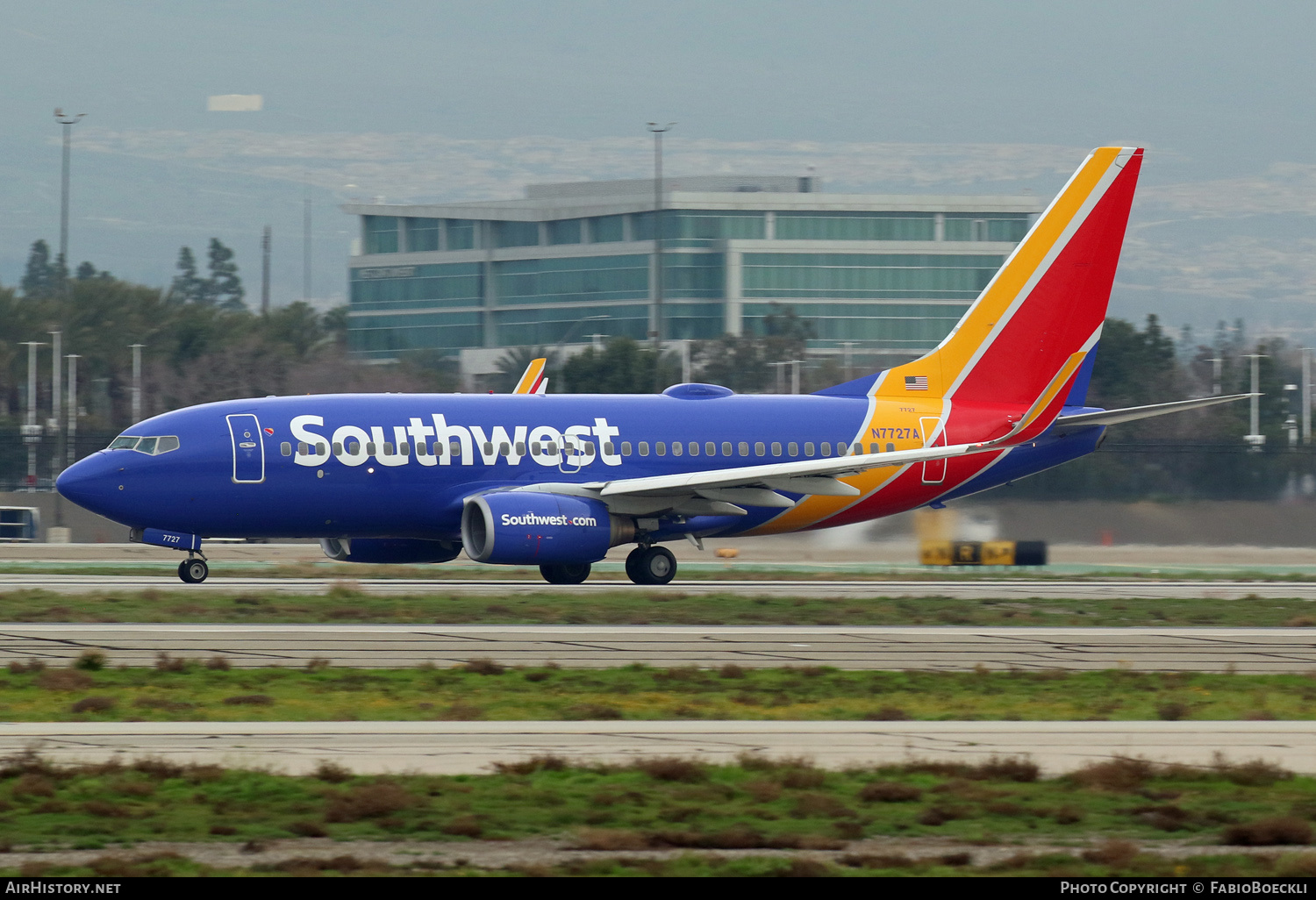 Aircraft Photo of N7727A | Boeing 737-76N | Southwest Airlines | AirHistory.net #554050