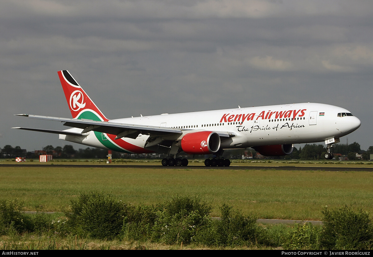 Aircraft Photo of 5Y-KQU | Boeing 777-2U8/ER | Kenya Airways | AirHistory.net #554054