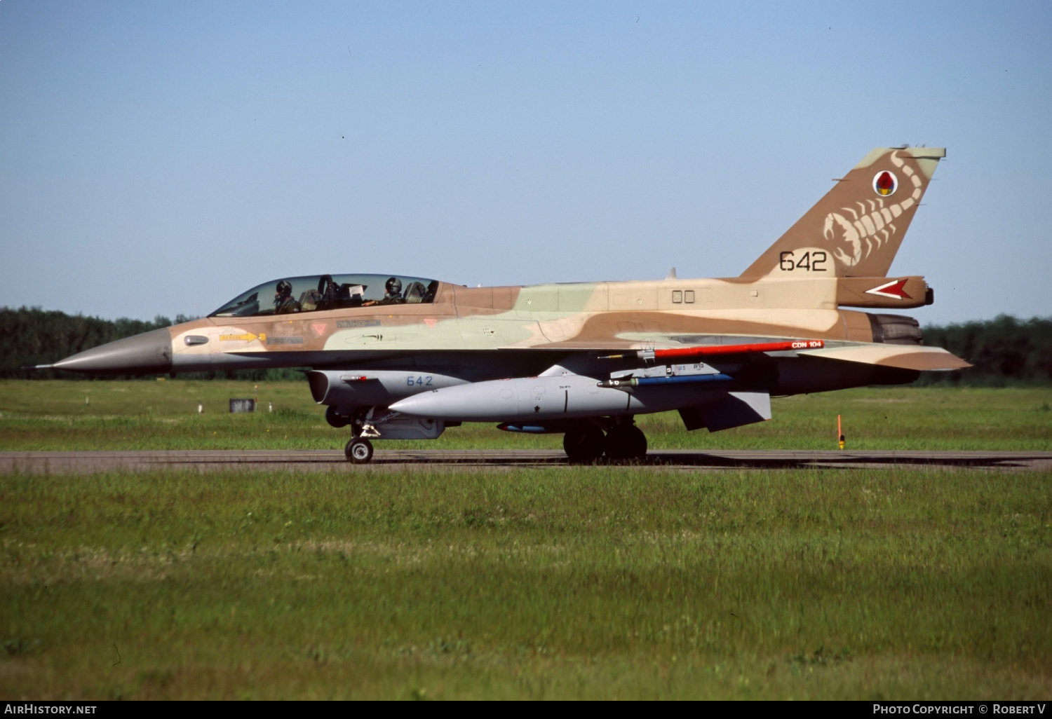 Aircraft Photo of 642 | General Dynamics F-16D Barak | Israel - Air Force | AirHistory.net #554060