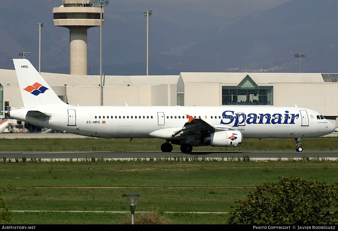 Aircraft Photo of EC-HRG | Airbus A321-231 | Spanair | AirHistory.net #554061