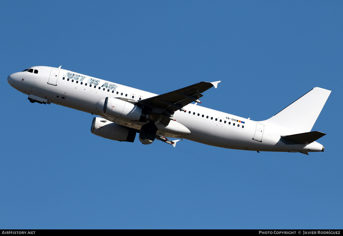 Aircraft Photo of YR-DSI | Airbus A320-232 | Just Us Air | AirHistory.net #554065