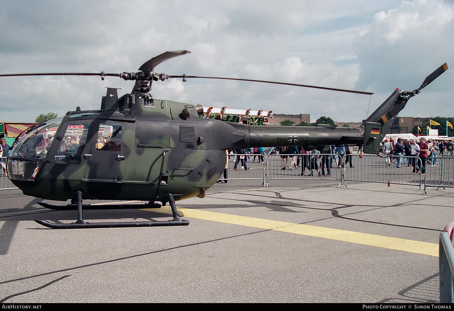 Aircraft Photo of 8095 | MBB BO-105M (VBH) | Germany - Army | AirHistory.net #554095