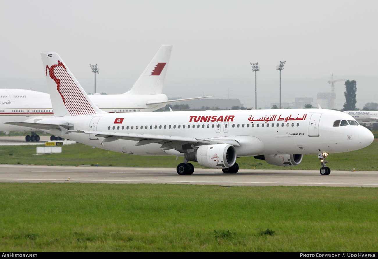 Aircraft Photo of TS-IMC | Airbus A320-211 | Tunisair | AirHistory.net #554096