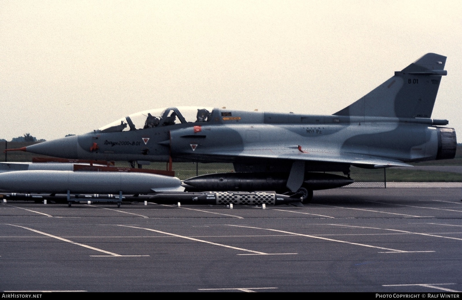 Aircraft Photo of B01 | Dassault Mirage 2000B | Avions Marcel Dassault - Breguet Aviation | AirHistory.net #554103